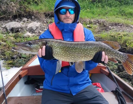 Regular Pike anglers from Italy have a nice four days at Melview Fishing Lodge