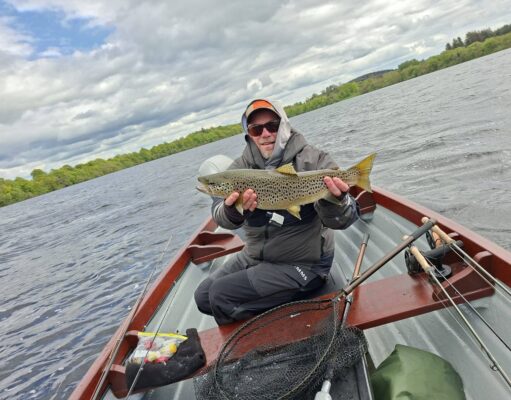 Mayfly well up on Lough Arrow