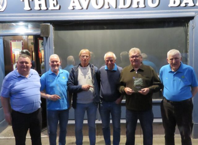 Ritchie Flynn Avondhu Bar, Dave Limbert, Nigel Hirst, Ken Pacey, Wayne Swinscoe festival winner, Joe Slattery Fermoy CAC