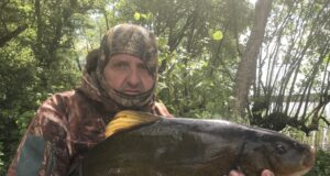 40 day fishing safari, more tench, more dreams of next year Paul with his best Tench of the trip 5lb 7oz