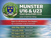Dates announced for Munster Junior & Youth Shore Qualifiers
