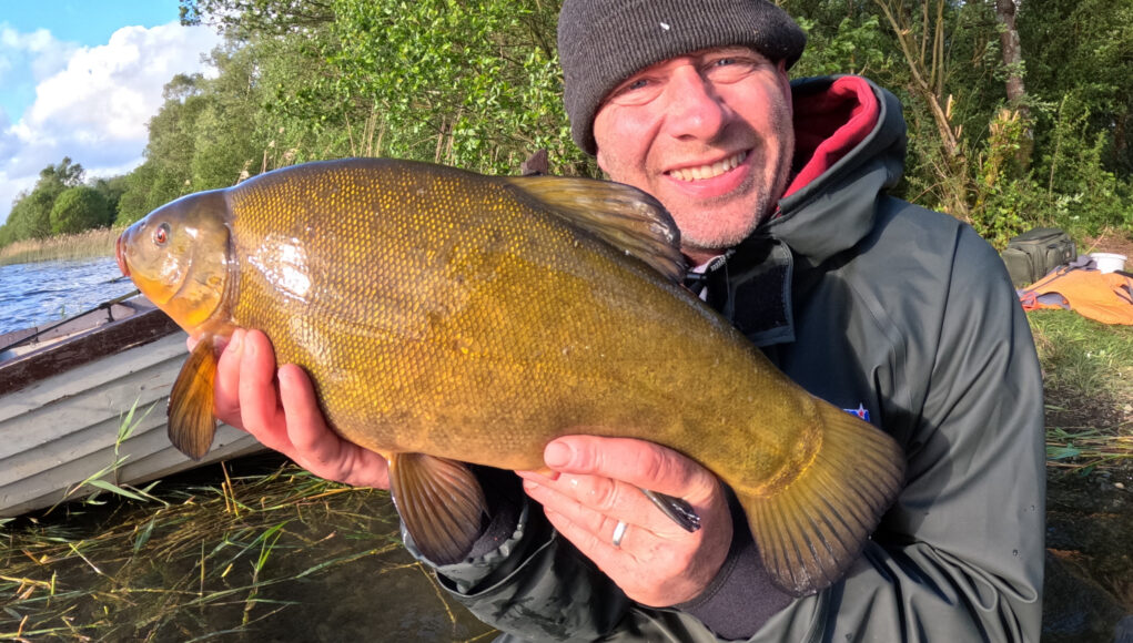 Paul Vicary with Tench of 6lb 12oz