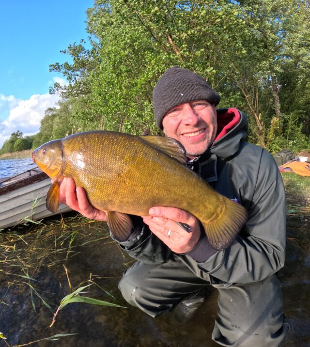 Paul Vicary with Tench of 6lb 12oz