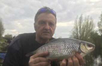 A fish every 3 minutes on the water for Paul at Lanesborough Paul with one of his roach