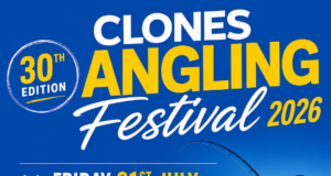 30th Clones Coarse Angling Festival – July 31st to Aug 3rd