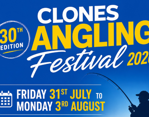 30th Clones Coarse Angling Festival – July 31st to Aug 3rd