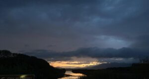Only 1 salmon reported from Currane so far this month Sunrise on the Currane River