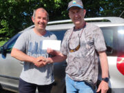 William Coughlan wins 2nd round of Athy Anglers summer league