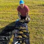 Will with a nice brace of Tench