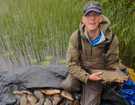 Incredible tench catches for Tony on 35th annual fishing holiday