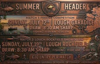 IASCaire Feeder Fishing Club announce summer double header
